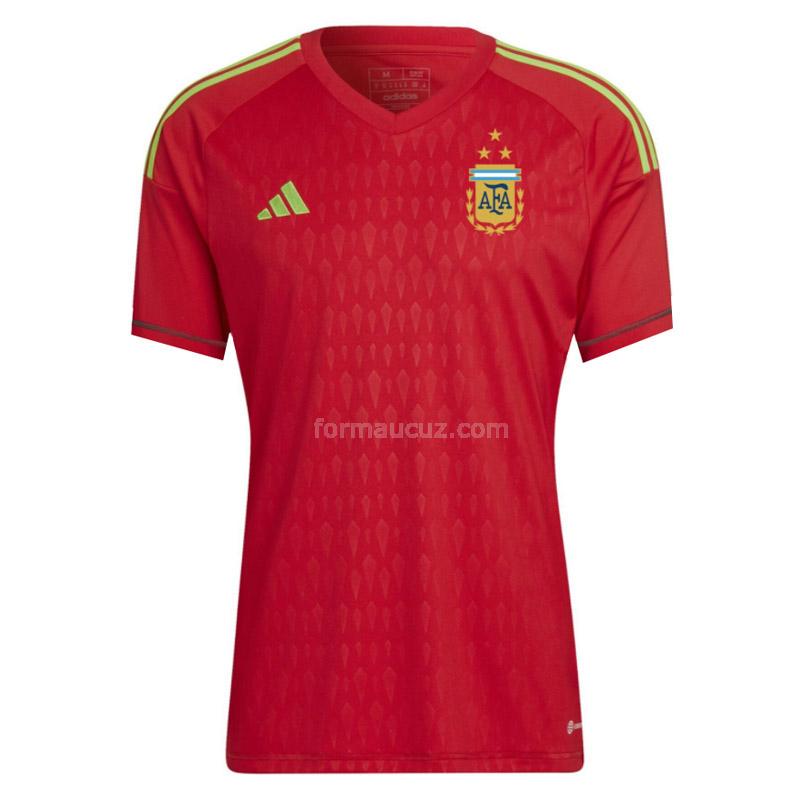 adidas arjantin 2022 3star kaleci kırmızı forması