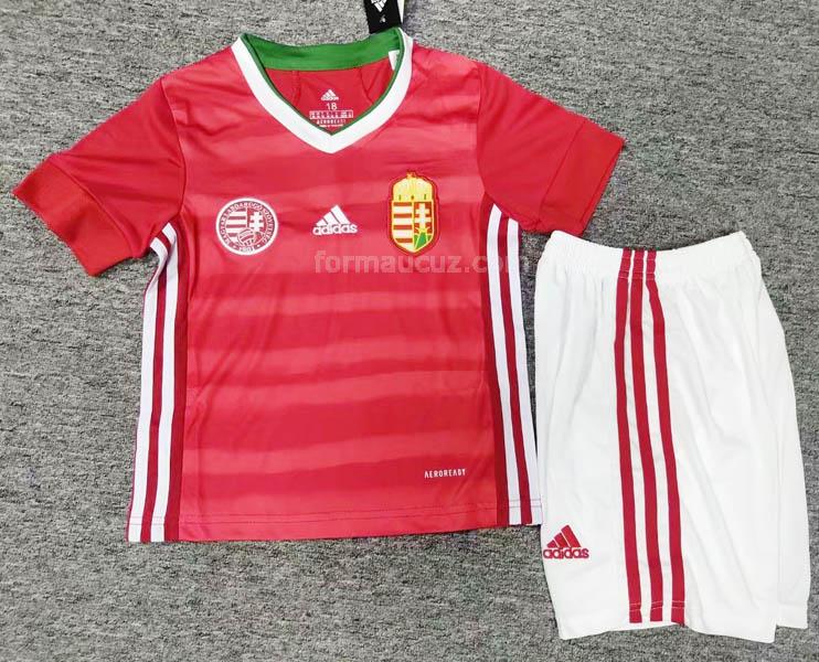 adidas macaristan 2020-21 Çocuk İç saha maç forması