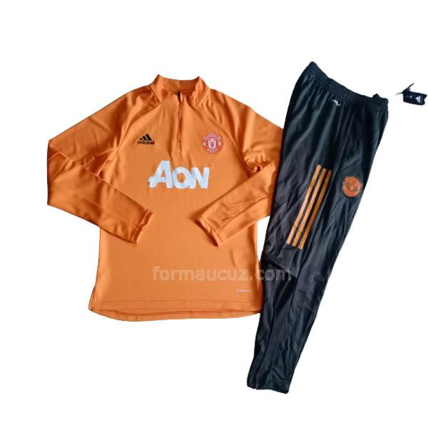 adidas manchester united 2021 Çocuk portakal svetşört