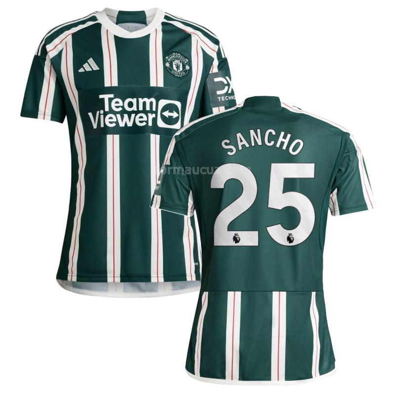 adidas manchester united 2023-24 sancho deplasman forması