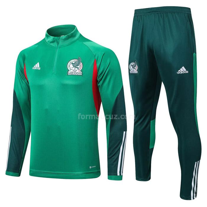 adidas meksika 2022-23 221115a1 yeşil svetşört