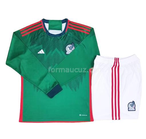 adidas meksika 2022-23 uzun kollu İç saha maç forması
