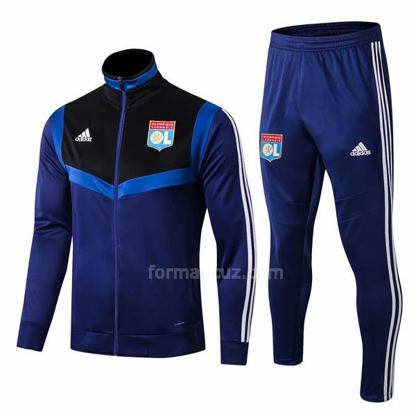 adidas olympique lyonnais 2019-2020 mavi ceket