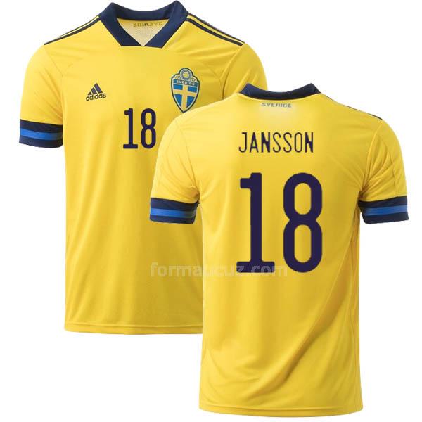adidas İsveç 2020-2021 jansson İç saha maç forması