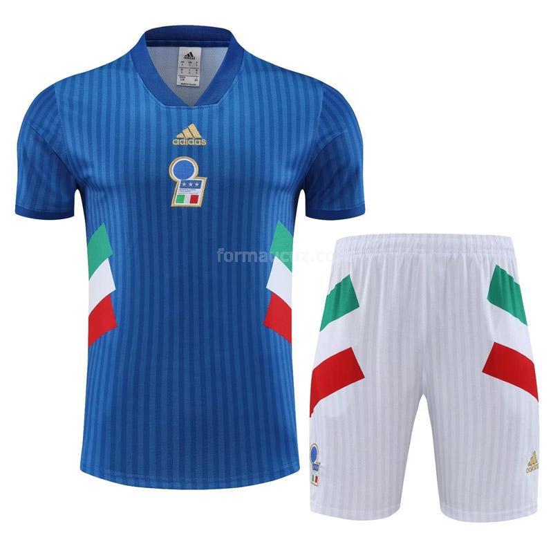 adidas İtalya 2023 icon mavi forması kitler