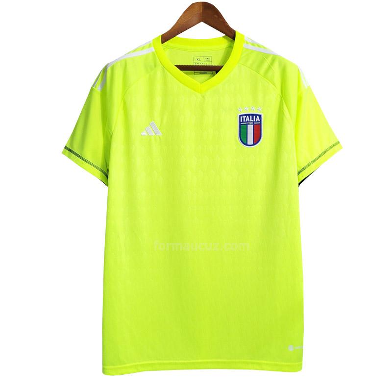 adidas İtalya 2023 kaleci yeşil forması