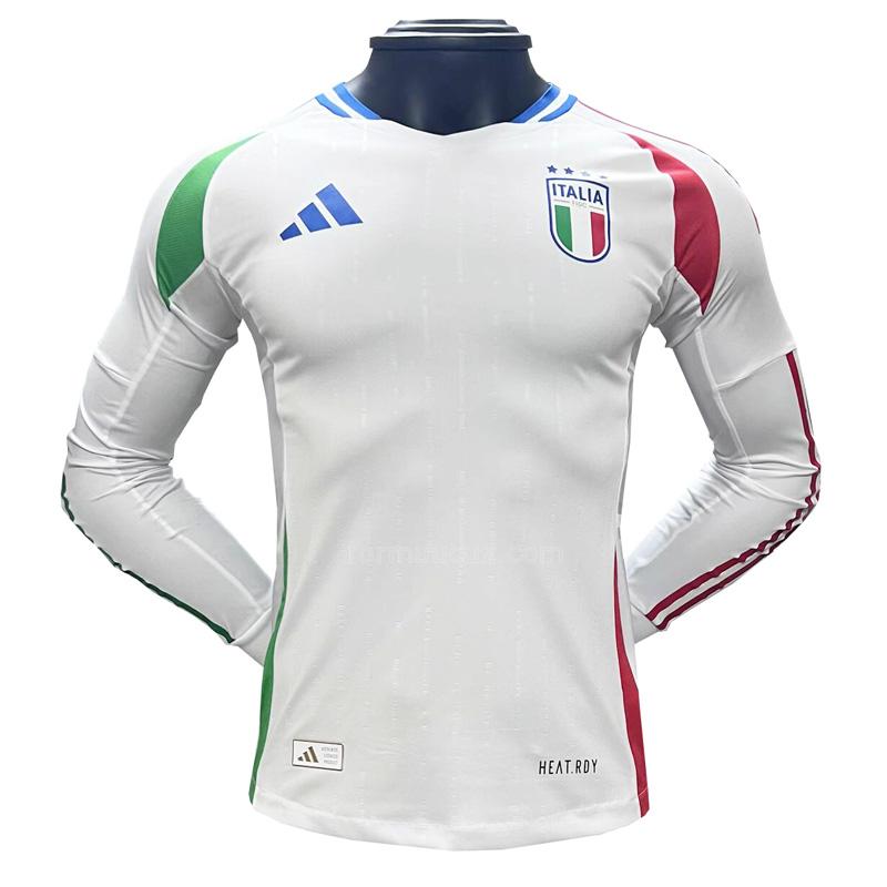 adidas İtalya 2024 uzun kollu deplasman forması