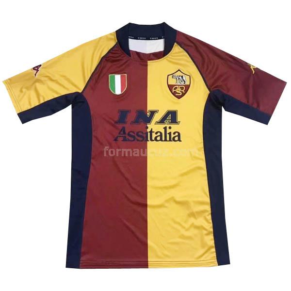 kappa as roma 2001-2002 İç saha maç retro formaları
