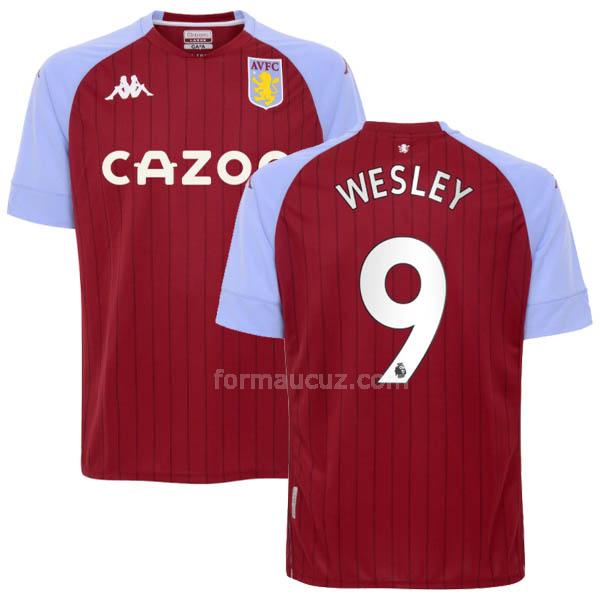 kappa aston villa 2020-21 wesley İç saha maç forması