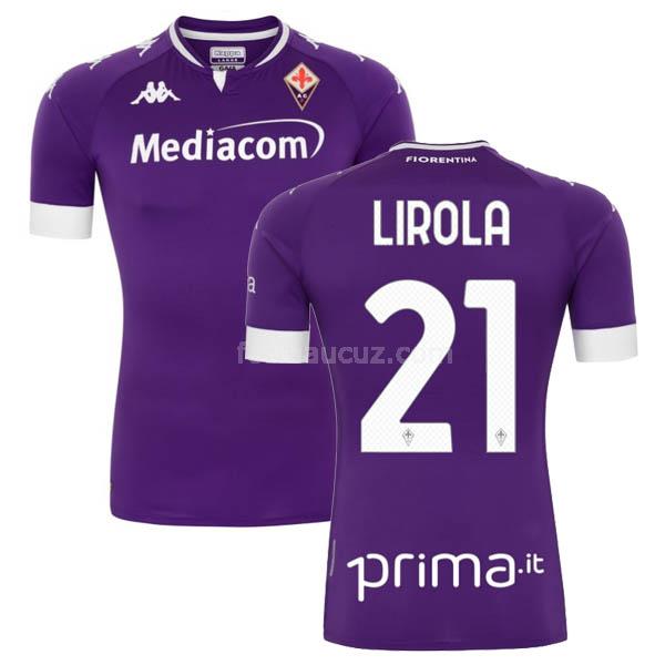 kappa fiorentina 2020-21 lirola İç saha maç forması