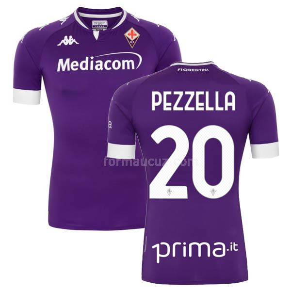 kappa fiorentina 2020-21 pezzella İç saha maç forması