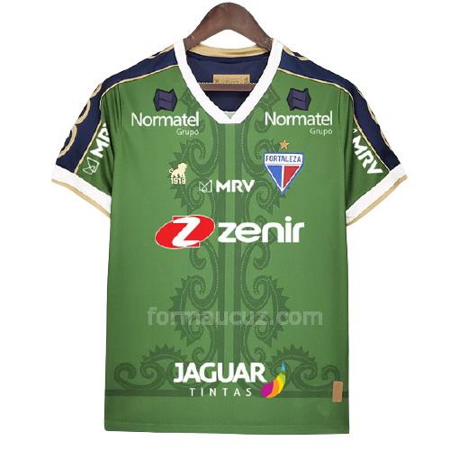 leao 1918 fortaleza ec 2021-22 all sponsor Özel sayı yeşil forması