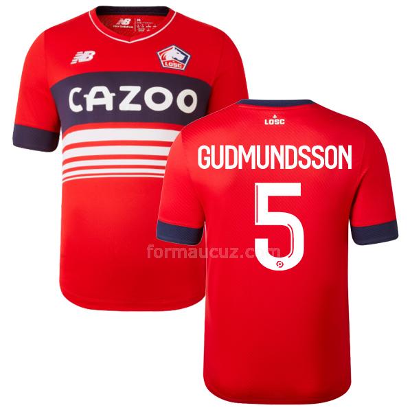 new balance lille osc 2022-23 gudmundsson İç saha forması
