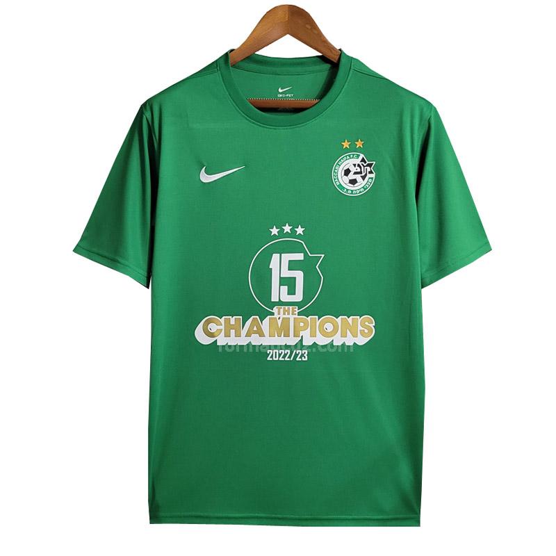 nike maccabi haifa 2023 champions yeşil forması