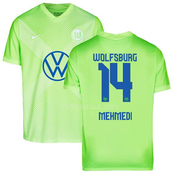 nike wolfsburg 2020-21 mehmedi İç saha maç forması
