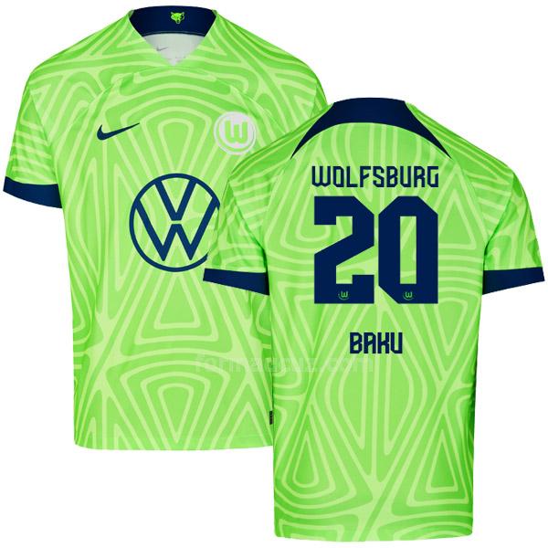 nike wolfsburg 2022-23 baku İç saha forması