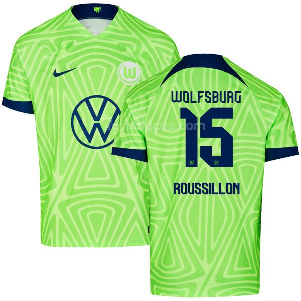 nike wolfsburg 2022-23 roussillon İç saha forması
