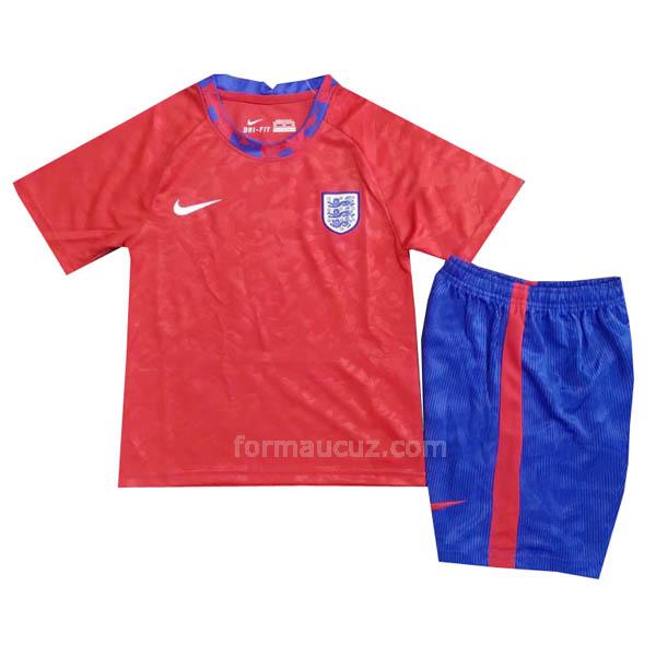 nike İngiltere 2020-21 Çocuk kırmızı maç antrenman formaları