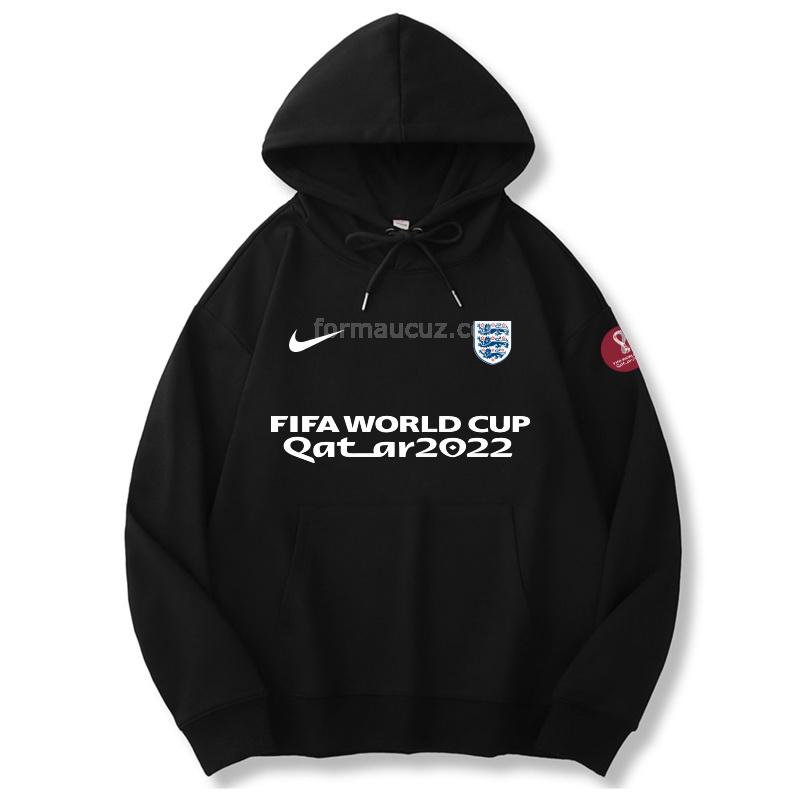 nike İngiltere 2022 dünya kupası 221125a1 siyah kapüşonlu svetşört