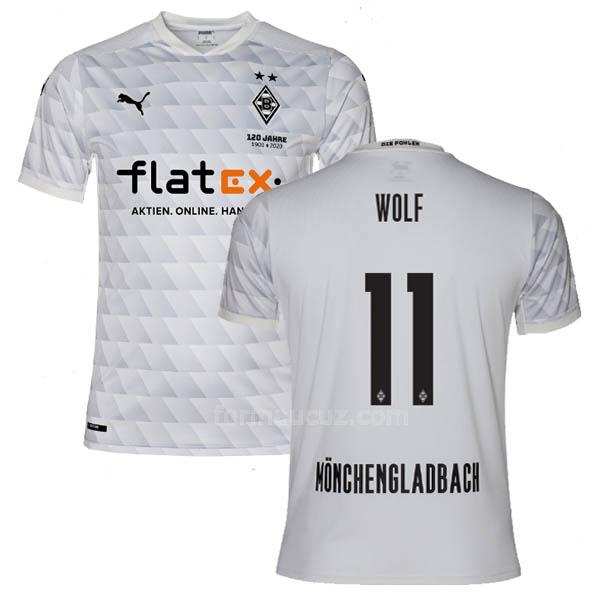 puma mönchengladbach 2020-21 wolf İç saha maç forması
