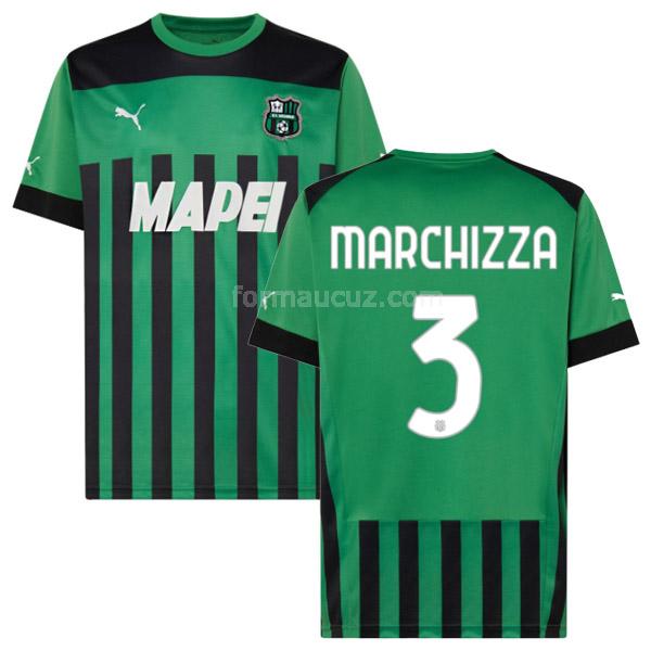 puma sassuolo calcio 2022-23 marchizza İç saha forması