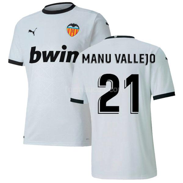 puma valencia 2020-21 manu vallejo İç saha maç forması