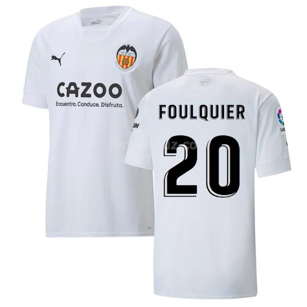 puma valencia 2022-23 foulquier İç saha forması