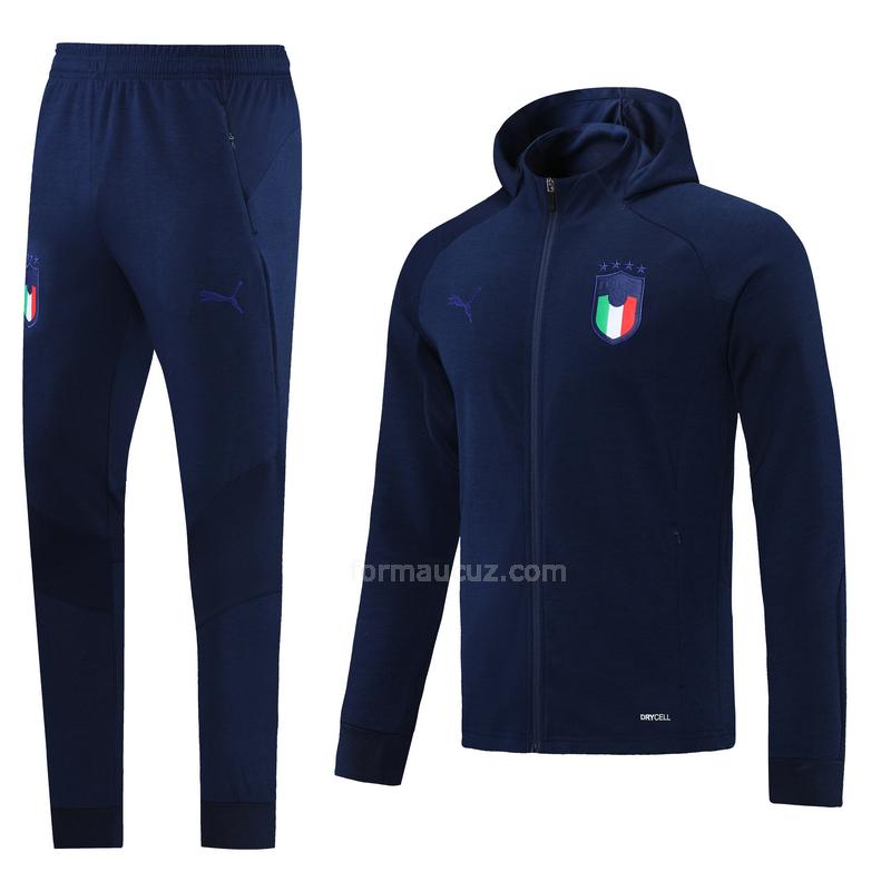 puma İtalya 2021-22 lacivert kapüşonlu ceket