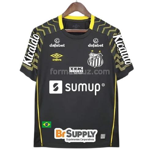umbro santos fc 2021-22 kaleci all sponsor siyah maç forması